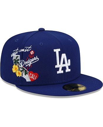 LA Dodgers City Hat Cluster Collection New Era 59FIFTY Fitted Blue