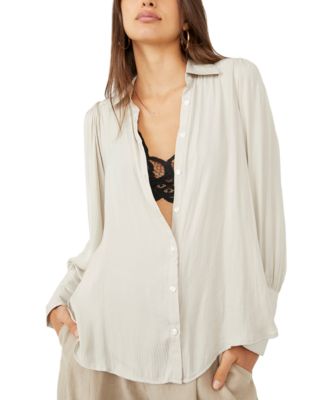 Free People - Serena Silky Shirt