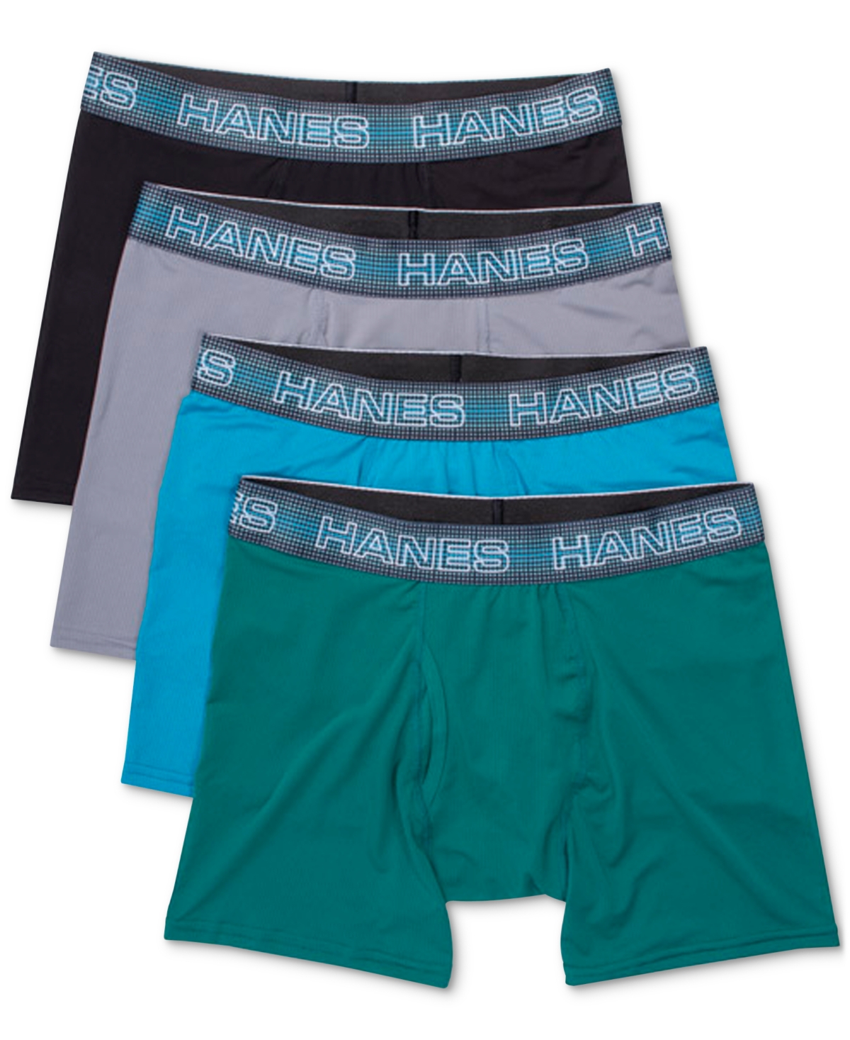 Hanes Women's 3-Pk. Originals Ultimate Boxer Brief Underwear 45VOBB - Macy's
