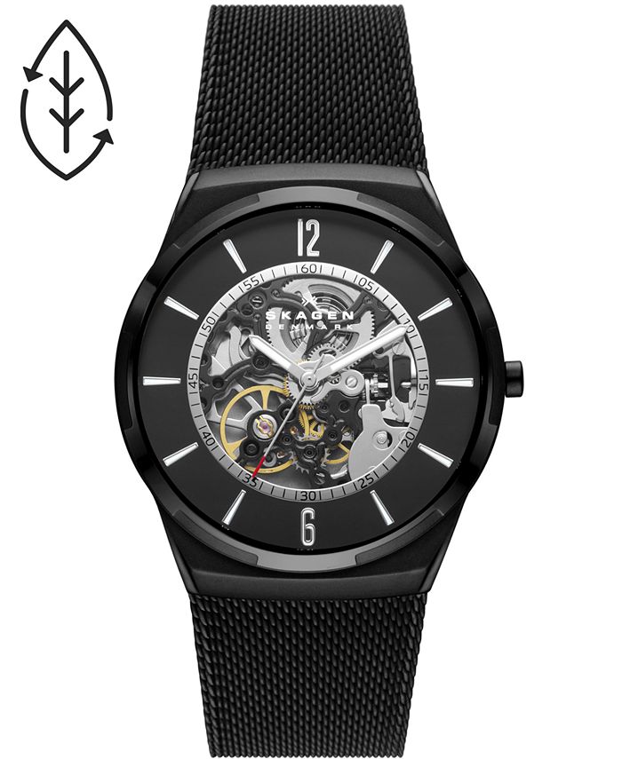 Skagen discount skeleton watch