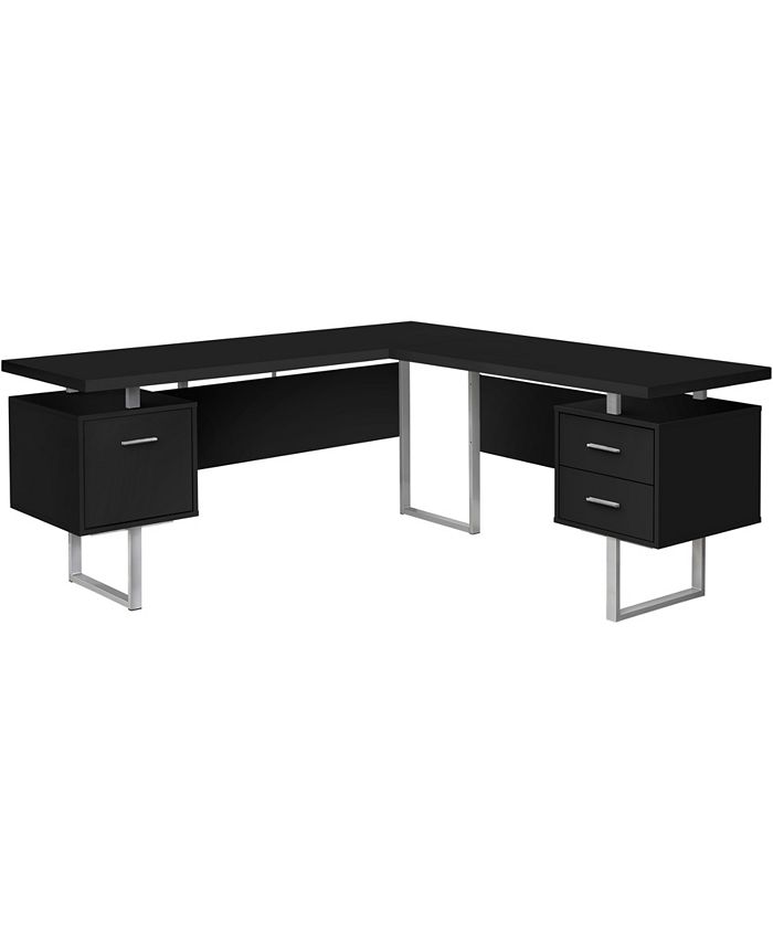 Monarch Specialties L-Shaped Reversible Computer Desk 71" x 71