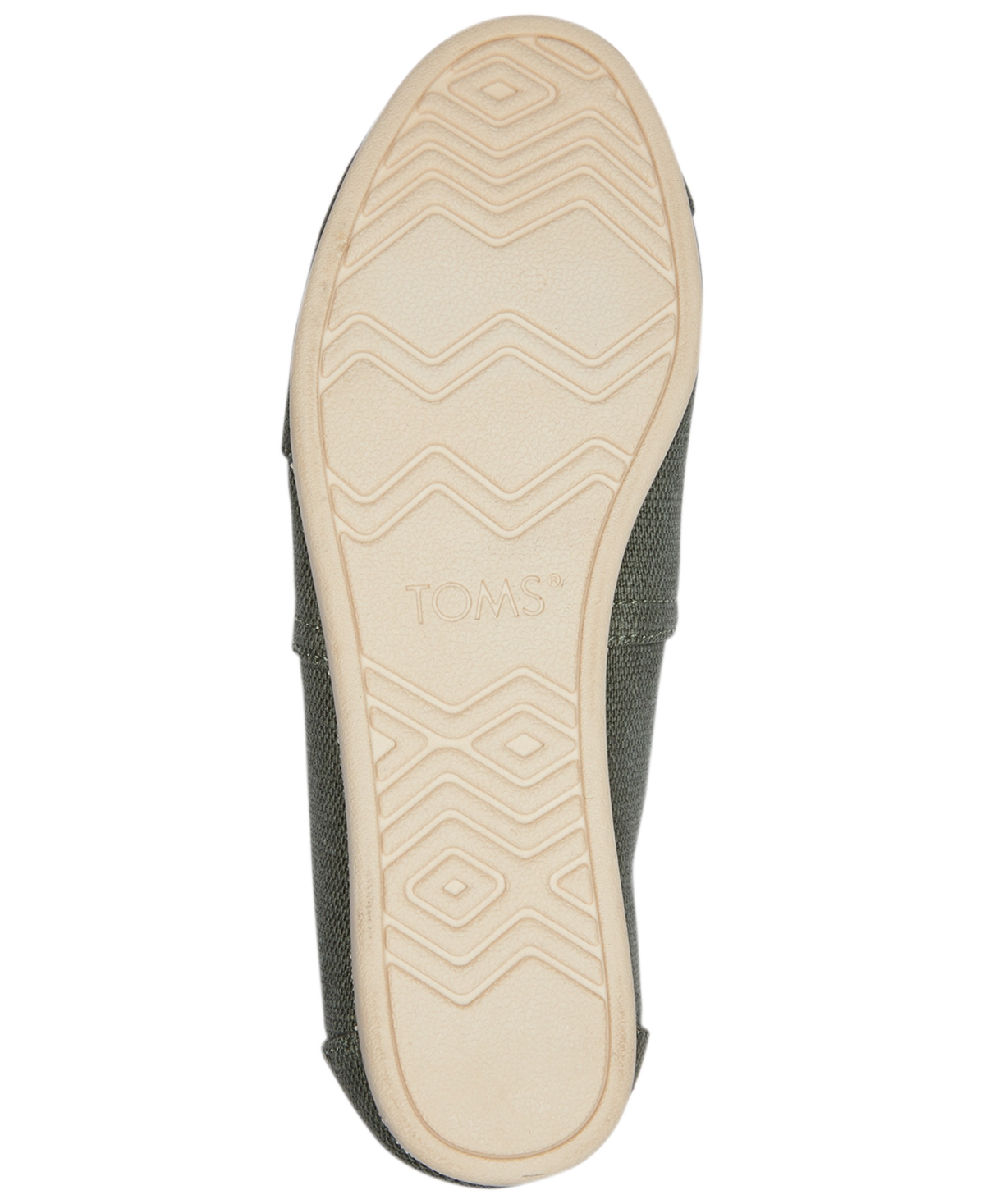 Shop Toms Women's Alpargata Heritage Canvas Flats In Bonsai Green Heritage Canvas