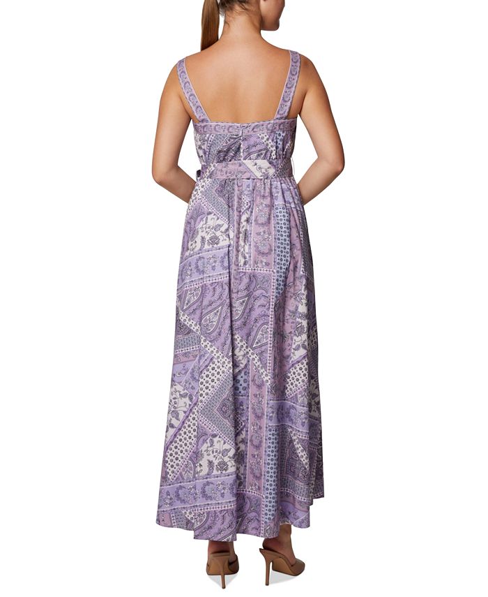 Laundry by Shelli Segal BandanaPrint Belted Maxi Dress Macy's