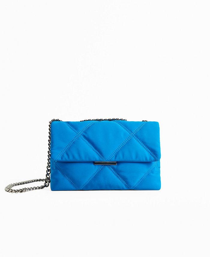 MANGO Women's Quilted Chain Bag Macy's