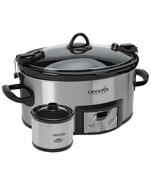 CrockPot SCCPVL619SA Programmable Cook & Carry with Little Dipper
