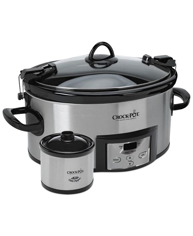 Crock-Pot SCCPVL619-S-A Programmable Cook & Carry with Little Dipper ...