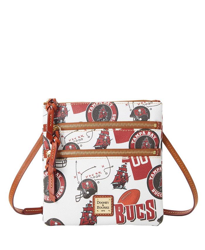 Women's Dooney & Bourke Tampa Bay Buccaneers Triple-Zip Crossbody Bag