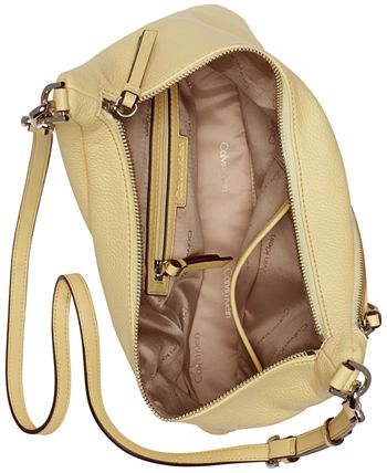 Calvin Klein Geo Convertible Multi Zippered Crossbody & Reviews - Handbags  & Accessories - Macy's