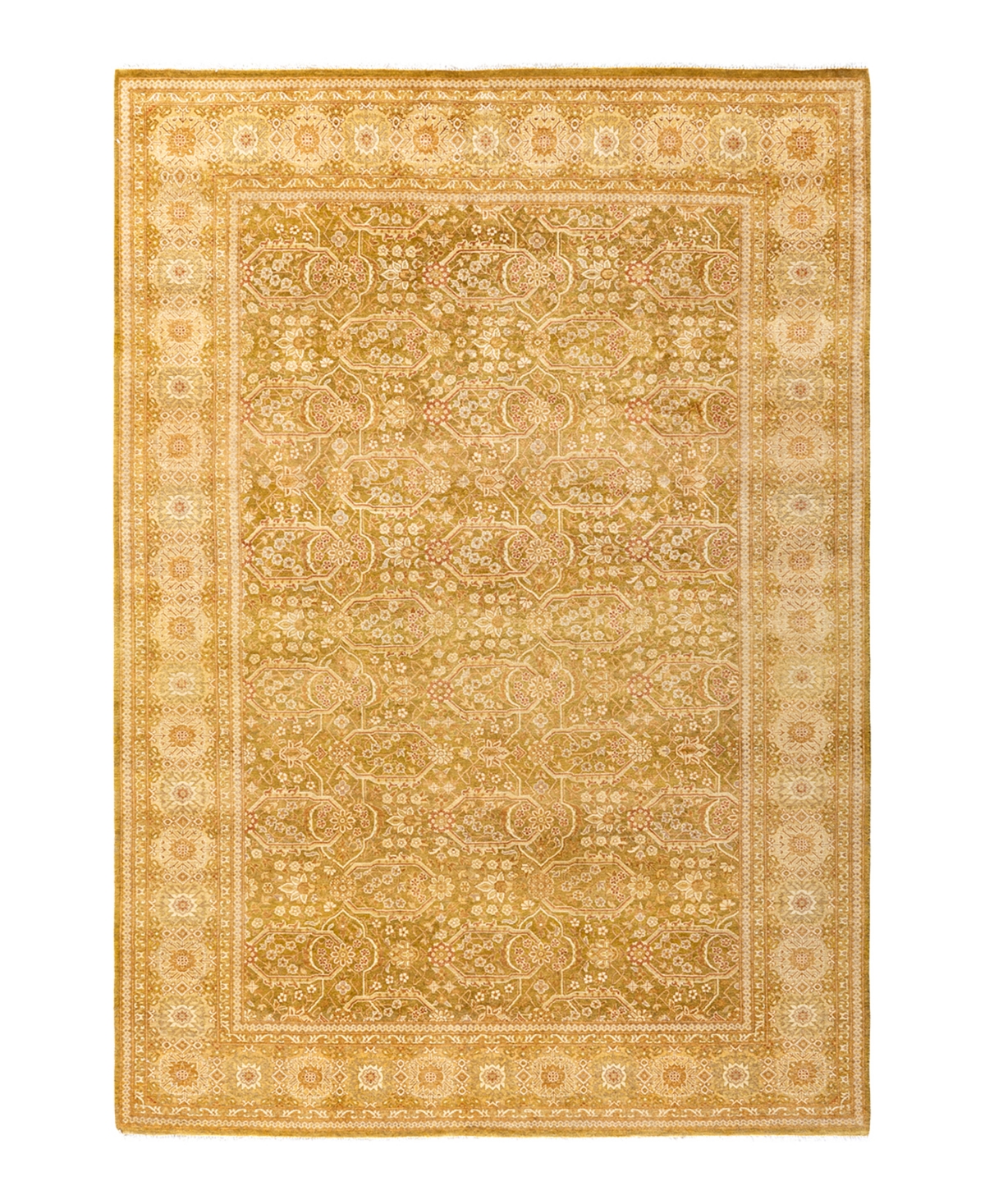 Closeout! Adorn Hand Woven Rugs Mogul M14268 6'1in x 8'10in Area Rug - Green