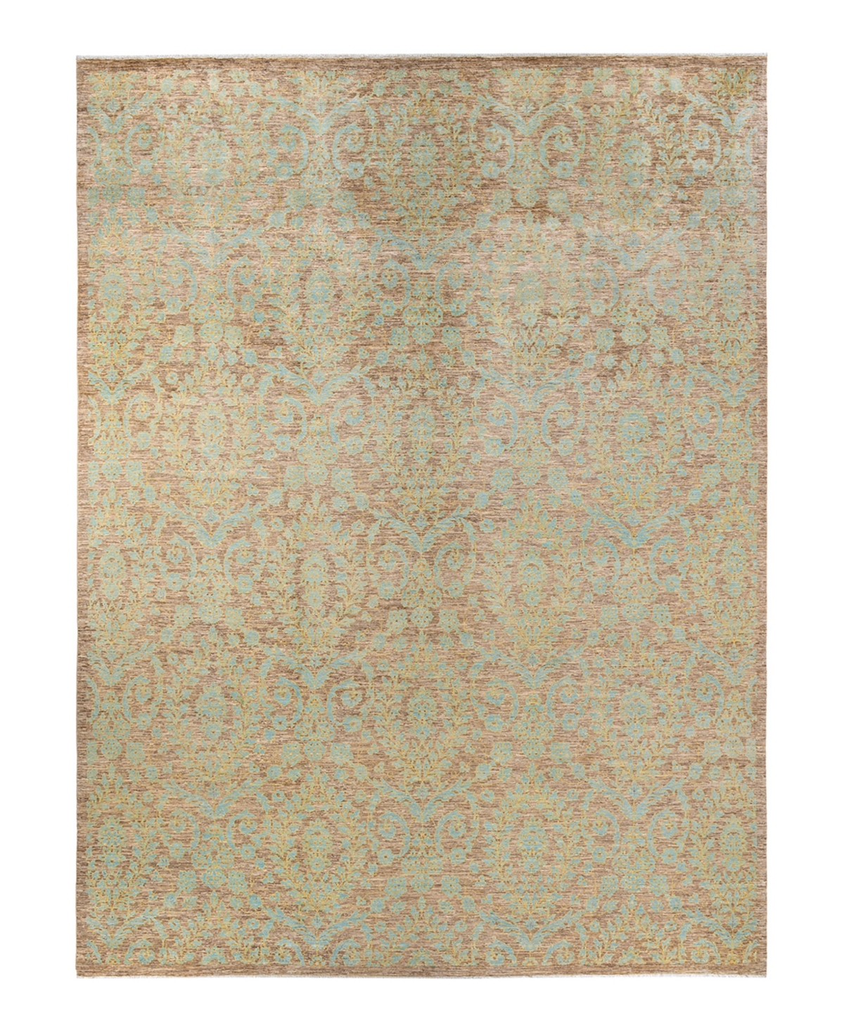 Closeout! Adorn Hand Woven Rugs Eclectic M1779 9'10in x 14'1in Area Rug - Ivory