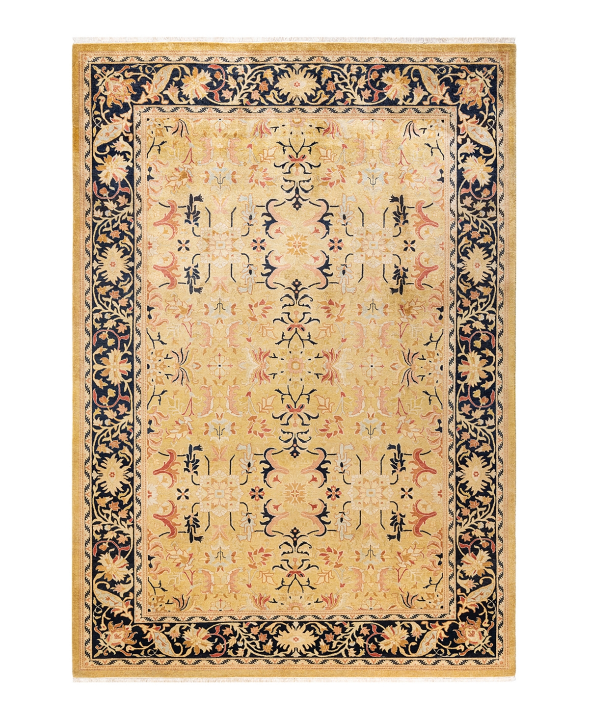 Closeout! Adorn Hand Woven Rugs Mogul M149437 6'2in x 9'1in Area Rug - Green