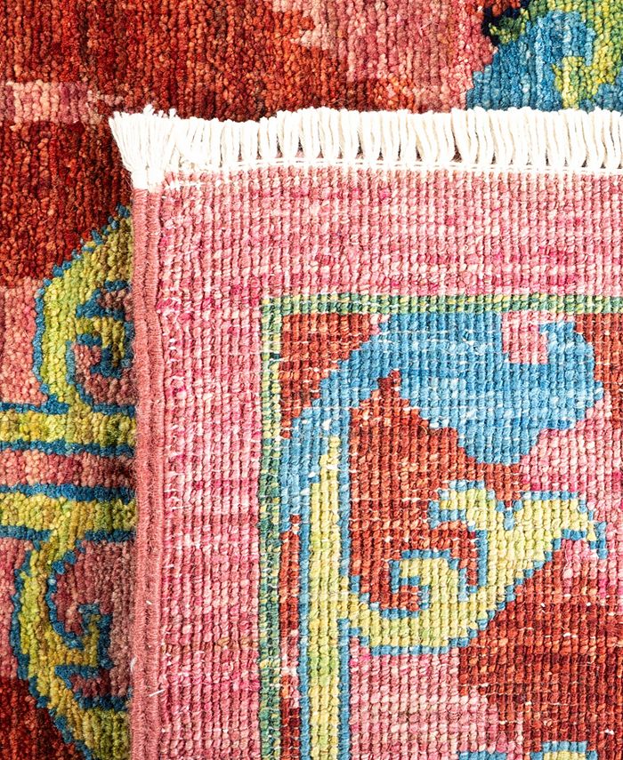 ADORN HAND WOVEN RUGS Suzani M175952 5'1" x 12'4" Area Rug Macy's