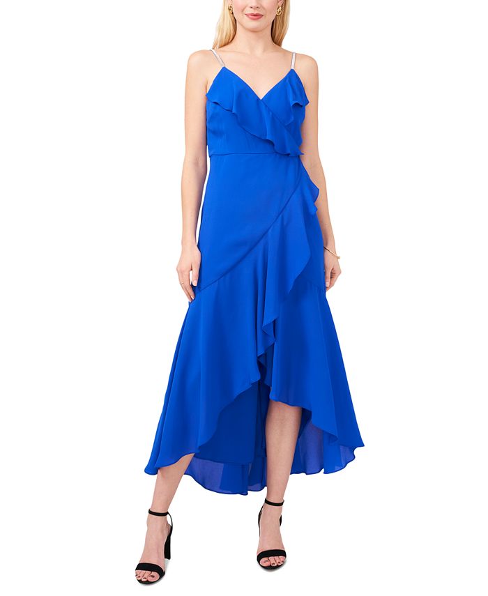 MSK Embellished High Low Maxi Dress Macy s
