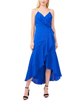 MSK Embellished High-Low Maxi Dress - Macy's
