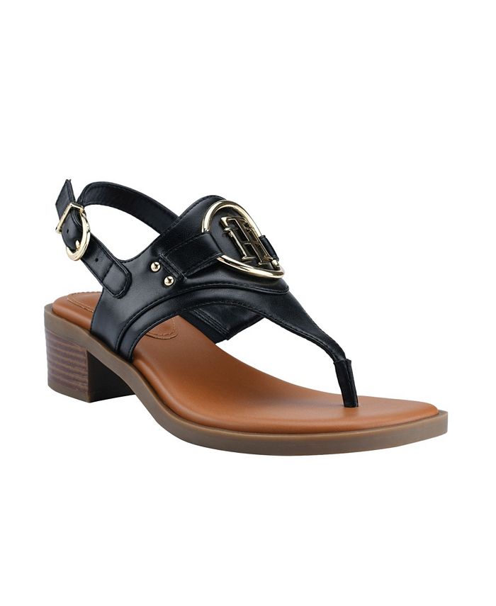 Tommy Hilfiger Women s Omera Low Heeled Sandals Macy s