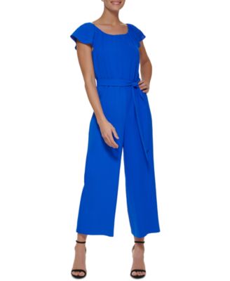 dkny blue jumpsuit