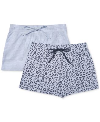 2-Pack Yummy Super Soft Slant-Pocket Sleep Shorts