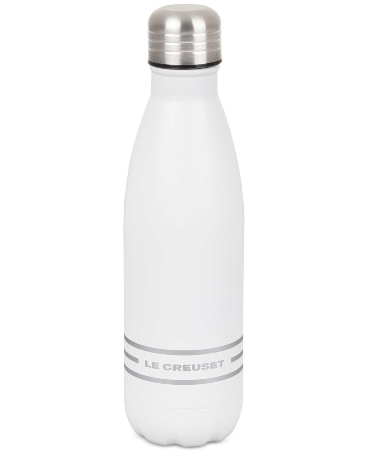 Le Creuset Stainless Steel Hydration Bottle, 17 Oz. In Matte White