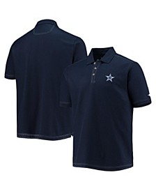 Men's Navy Dallas Cowboys Logo Emfielder Polo Shirt