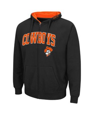 Men's Oklahoma State Cowboys Arch & Logo 3.0 Full-Zip Hoodie