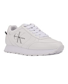 Women's Cayle Logo Casual Lace-Up Sneakers