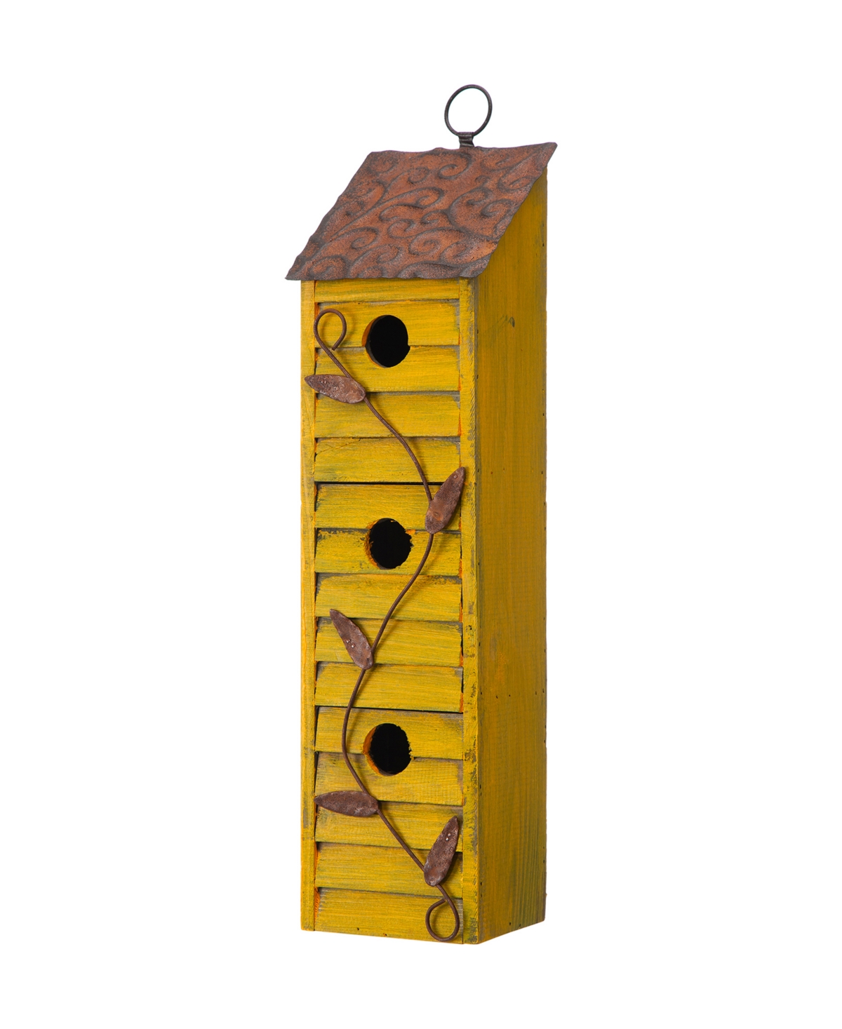 Glitzhome 18" Retro 3-Tiered Birdhouse