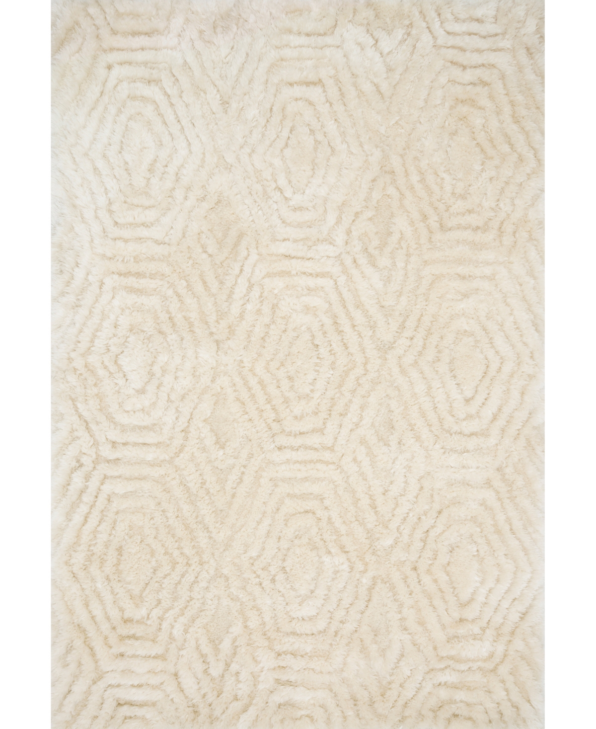Justina Blakeney Caspia Cap-01 7'6in x 9'6in Area Rug - Ivory