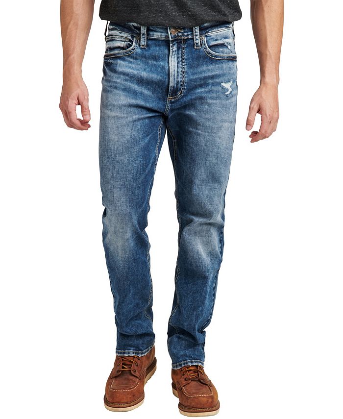 Silver Jeans Co. Men's Grayson Easy Fit Straight Leg Jeans - Macy's