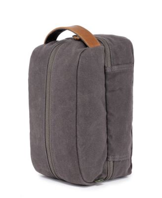 Stone Creek Waxed Canvas Toiletry Bag