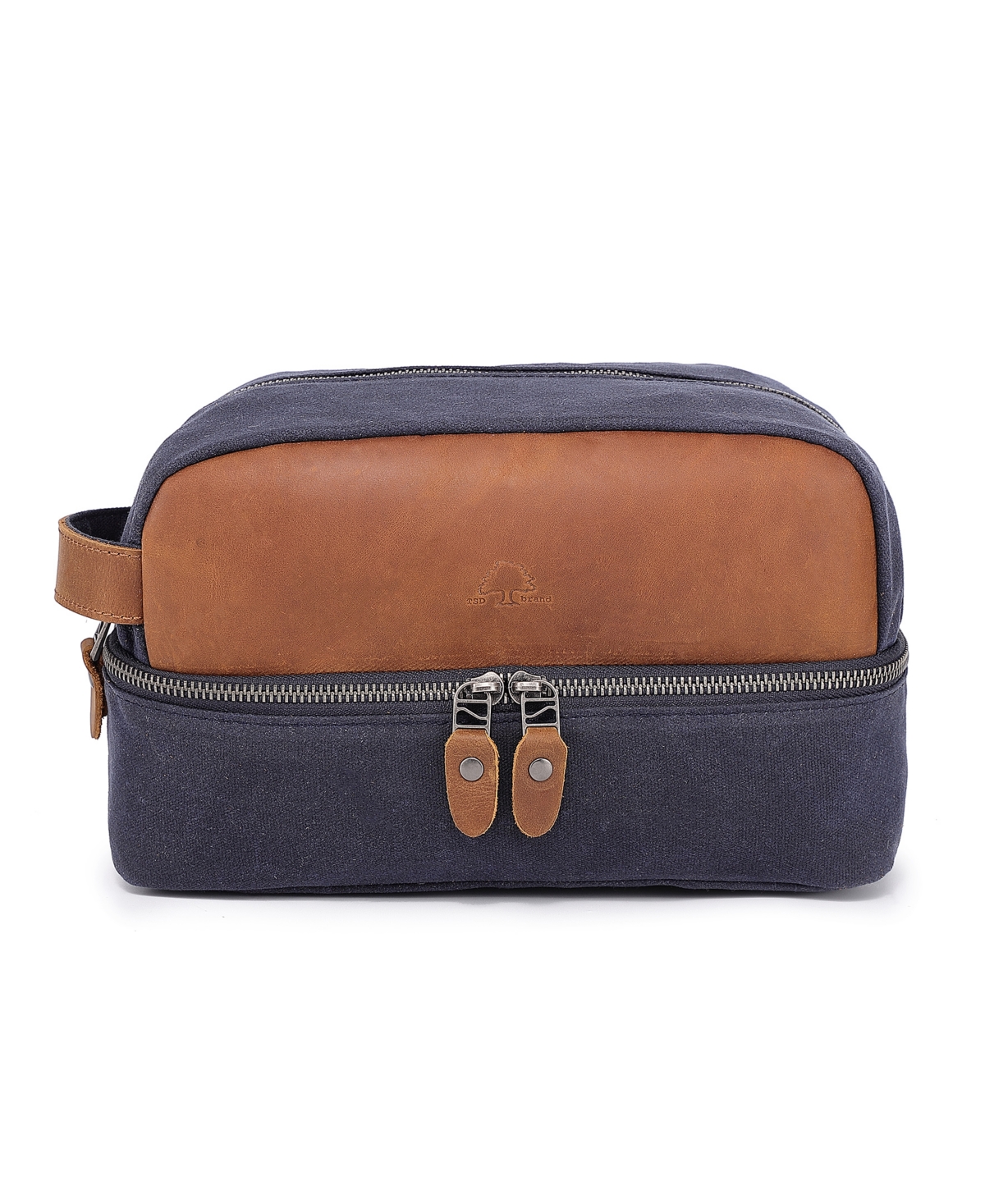 Stone Creek Waxed Canvas Toiletry Bag - Olive
