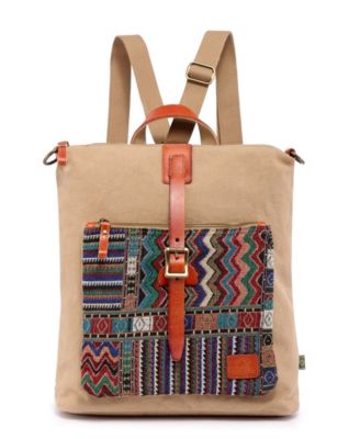Four Season Convertible Canvas Backpack