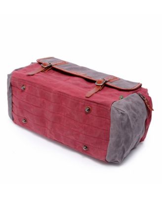 Stone Creek Waxed Canvas Duffel Bag