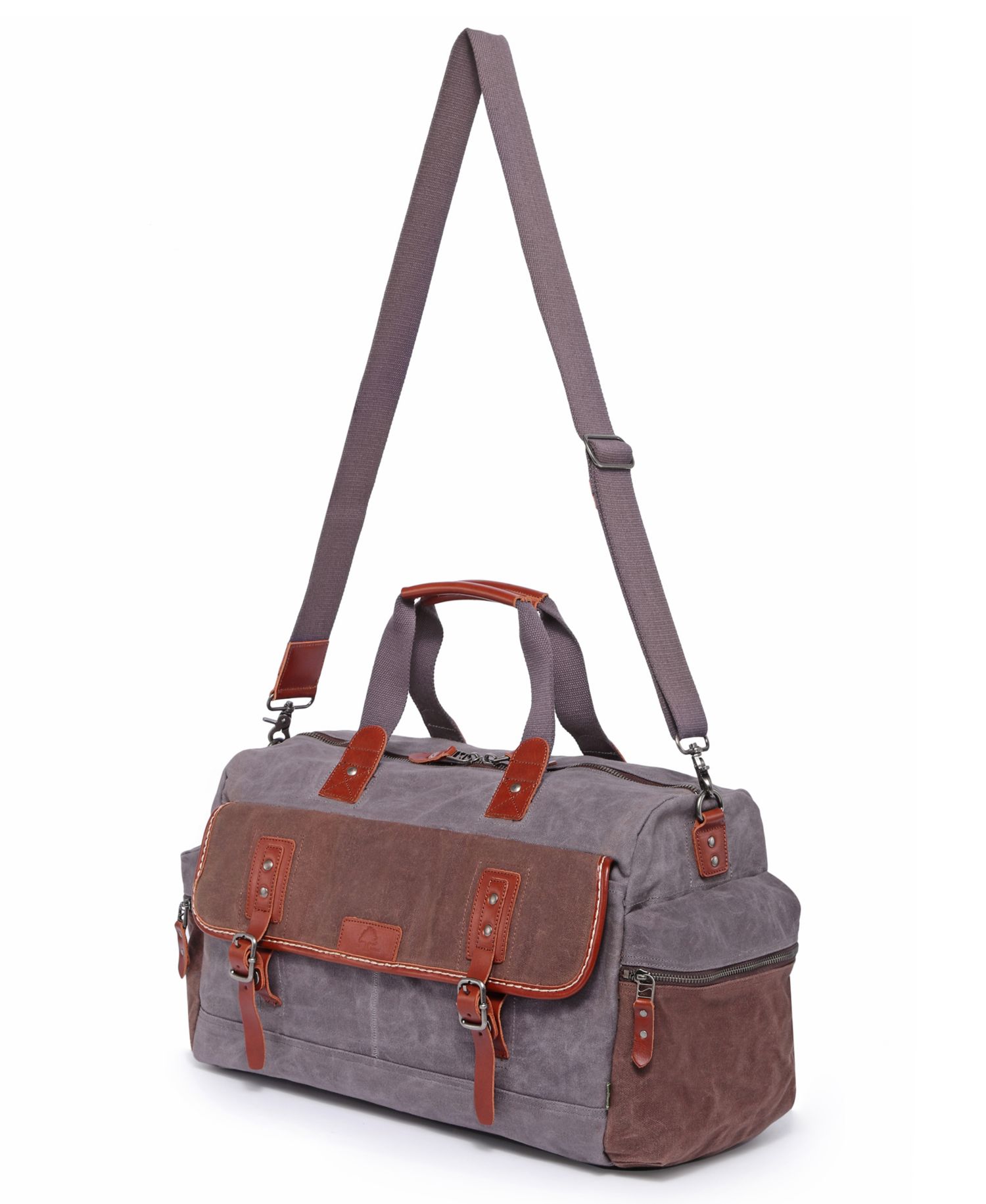 Stone Creek Waxed Canvas Duffel Bag