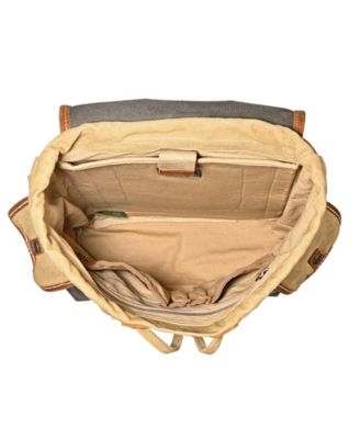 TSD Brand Mountain Wood Canvas Backpack 11690₽