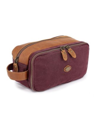 Turtle Ridge Waxed Canvas Toiletry Bag