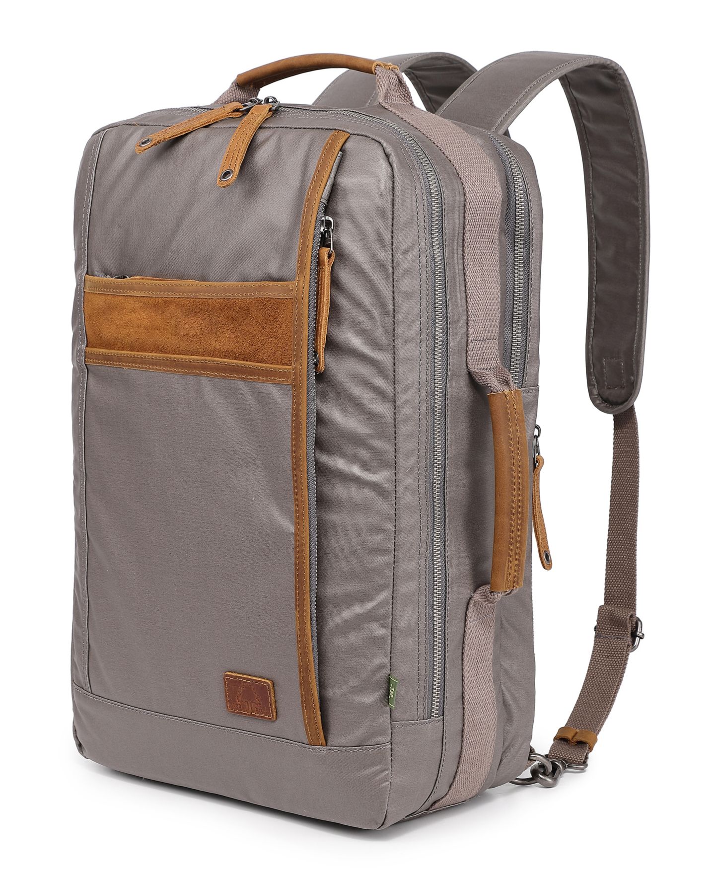 Рюкзак TSD BRAND Madrone Coated Canvas, цвет: Серый — фото 9