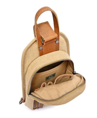 Agave Canvas Sling Bag