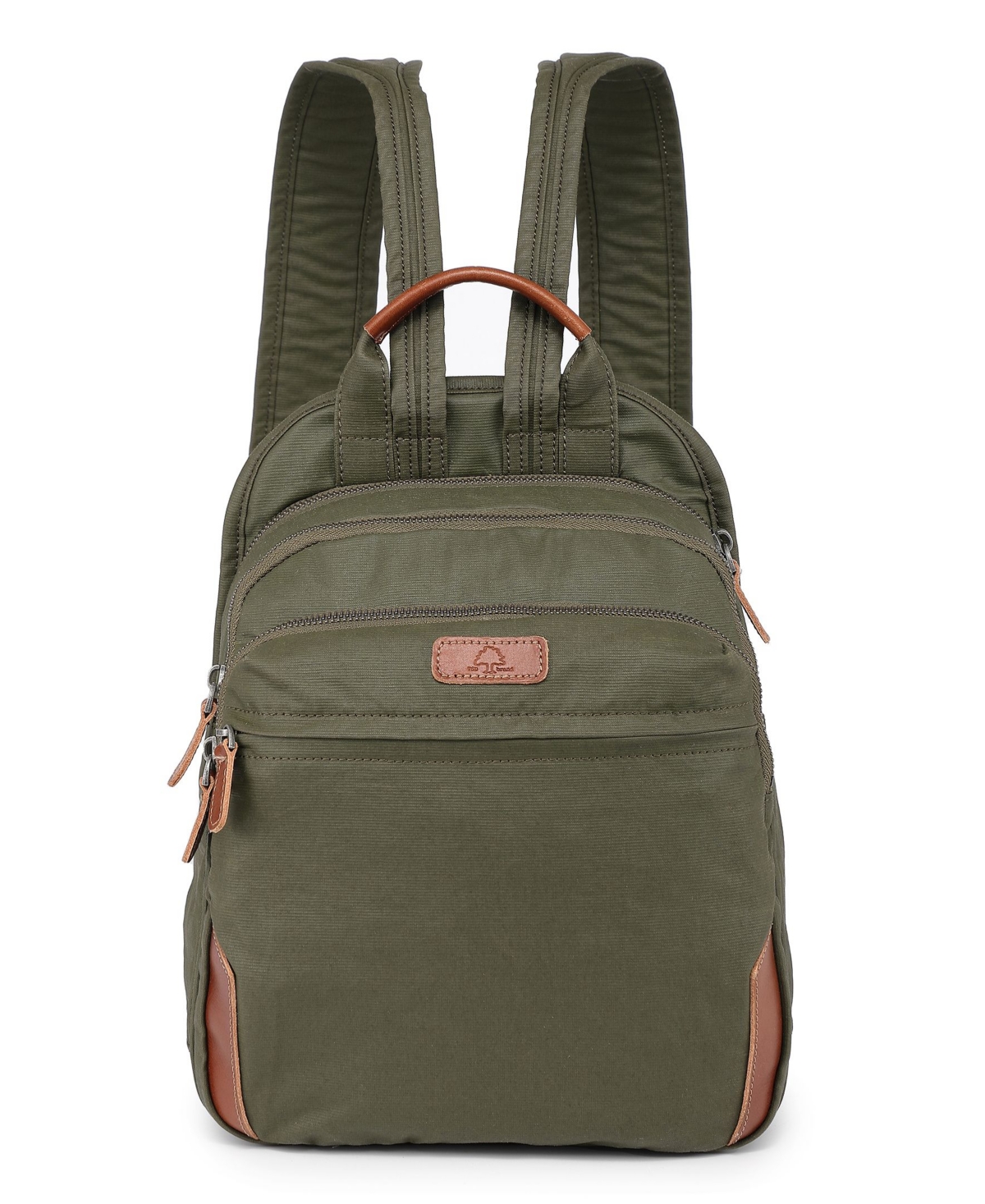 Turtle Cove Canvas Backpack - Navy