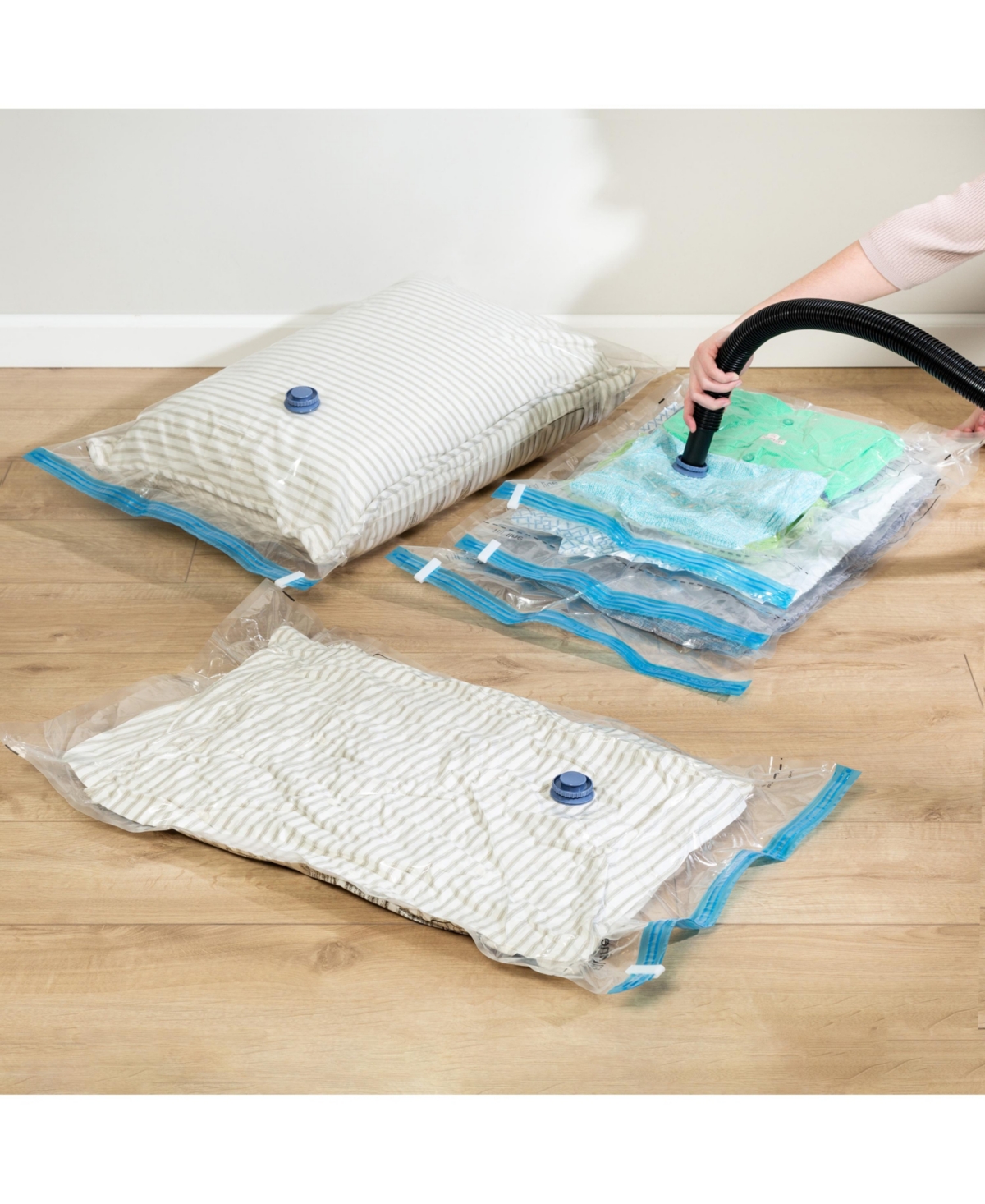 Honey Can Do Closet Vacuum Pack Combo, Set of 5