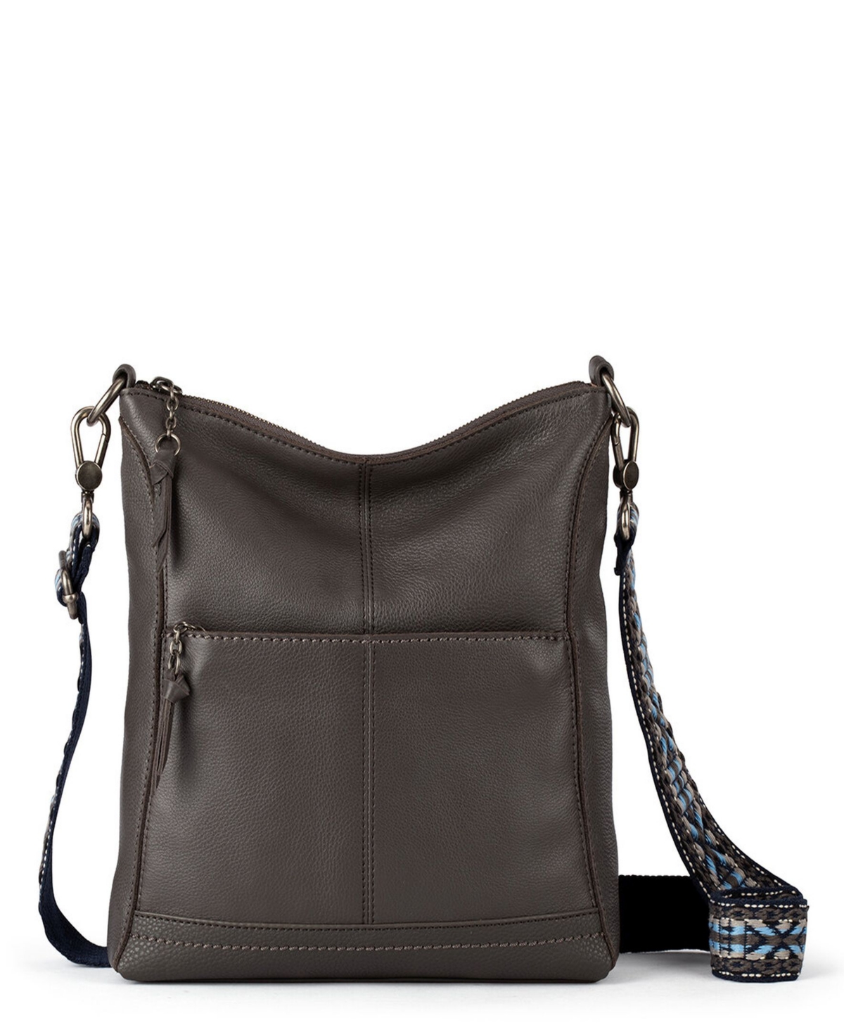 The Sak Women s Lucia Leather Crossbody Sand Smart Closet