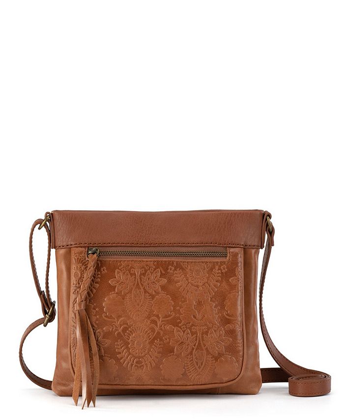 The Sak Women's Sanibel Leather Crossbody Macy's