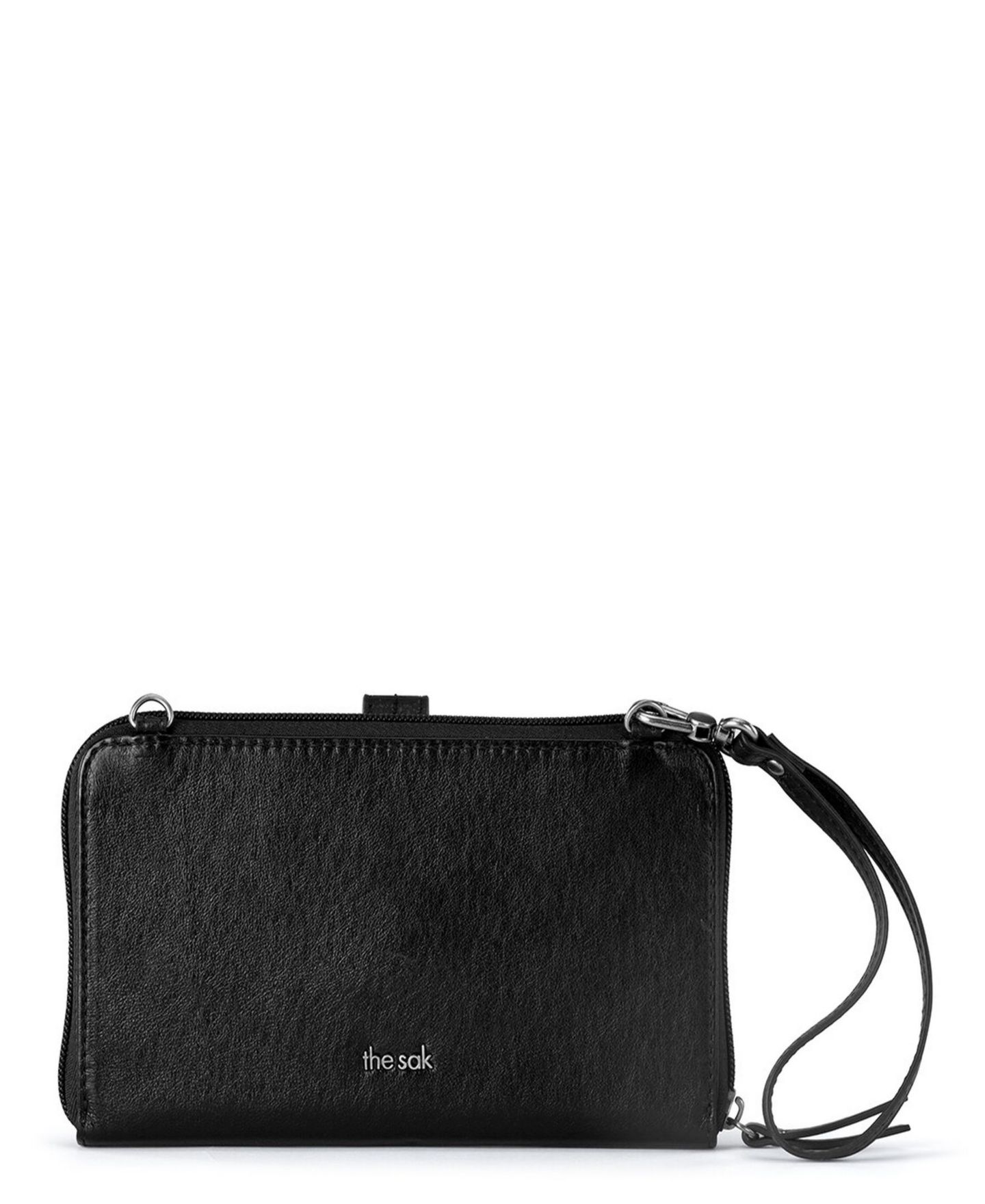 Женская сумка The Sak Iris Leather Convertible Crossbody, цвет: Чёрный — фото 2