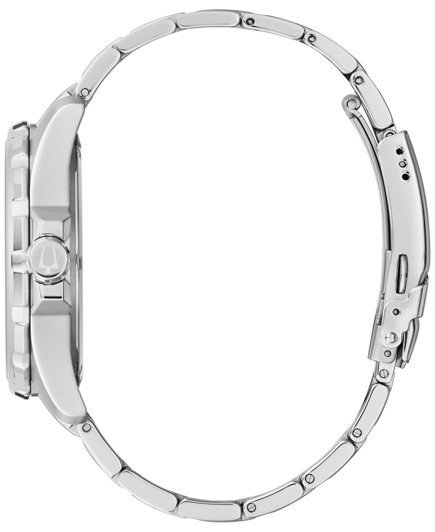 Мужские часы Bulova Marine Star Stainless Steel Bracelet Watch 43mm — фото 2