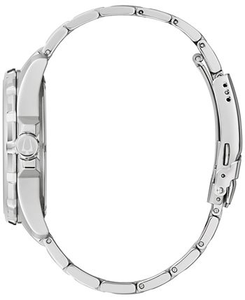 Bulova - Men's Marine Star Stainless Steel Bracelet Watch 43mm