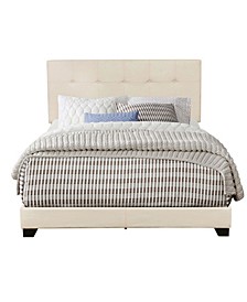 Button Tufted Upholstered Bed, Full