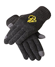 Women's Charcoal Los Angeles Rams Knit Gloves