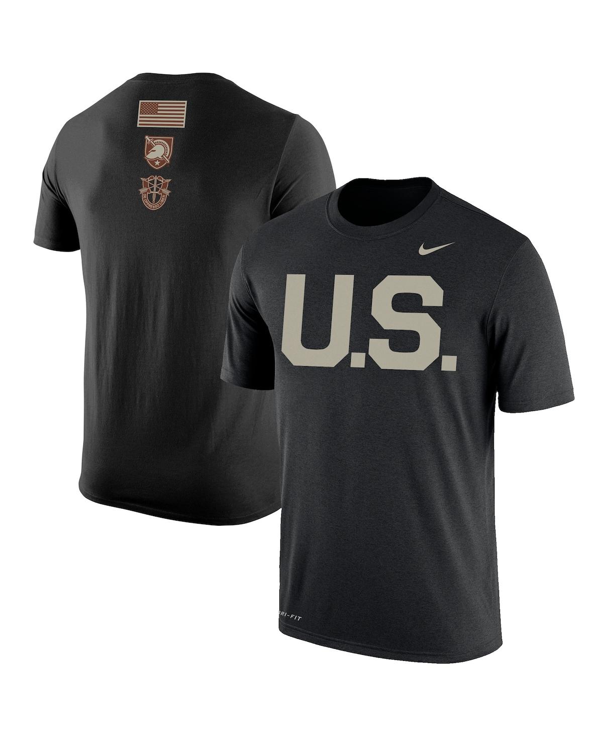 Men's Nike Black Army Black Knights Rivalry U.s. Performance T-shirt