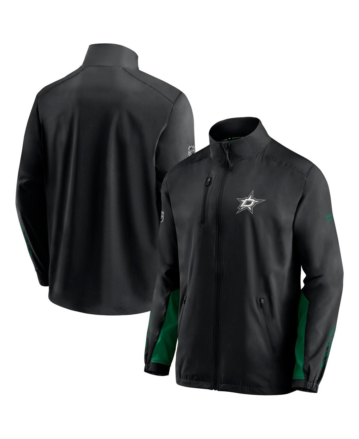 Men's FanaticsDallas Stars Authentic Pro Locker Room Rinkside Full-Zip Jacket - Black