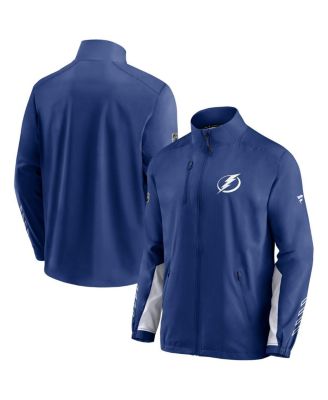 Mens Fanatics Blue Tampa Bay Lightning Authentic Pro Locker Room Rinkside Full-Zip Jacket 17490₽