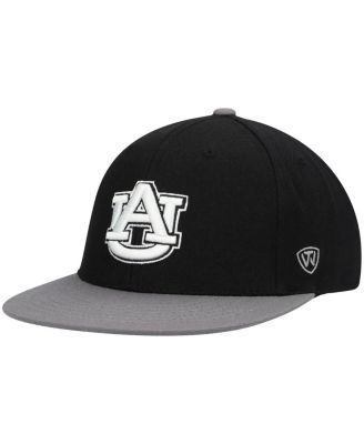 Men's Black, Gray Auburn Tigers Team Color Two-Tone Fitted Hat